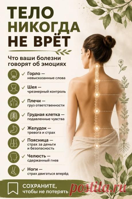 Что ваши болезни говорят об эмоциях
