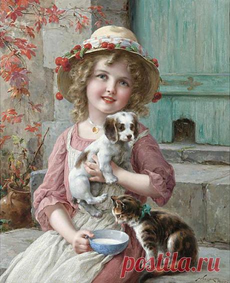 Emile Vernon (1872 - 1919) (80 работ) &amp;raquo; Картины, художники, фотографы на Nevsepic
