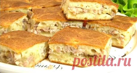 Готовим с Калниной Натальей Секреты и хитрости: Как я готовлю заливной пирог, так, что он пропекается равномерно внутри, а начинка не опускается на дно!? Поделюсь секретом, который Вы сможете применять для выпечки любого другого пирога из заливного теста.  Теперь Ваши заливные пироги будут всегда пропекаться и не будут влажными с любой начинкой.  Рецепт: форма 19 см на 19 см кефир -300 мл, яйца -2 шт, соль -1 ч.л. сахар…