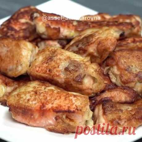 Девочки приготовьте так рыбу - она получается очень сочной и вкусной👍