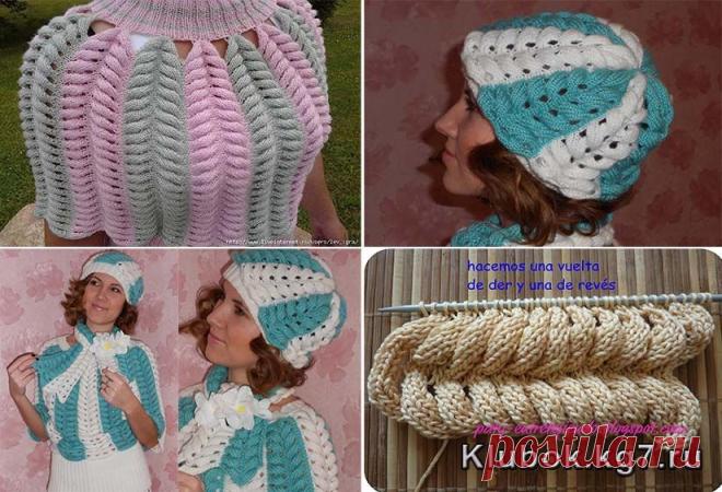 Узор Азиатский колосок Мк, описание , видео | Клубок