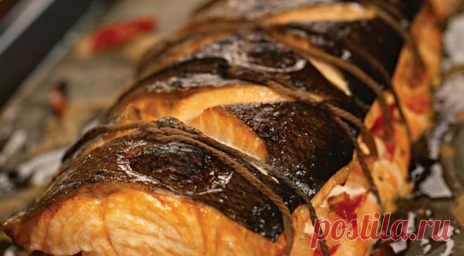 Рыбная бандероль, пошаговый рецепт с фото на 706 ккал