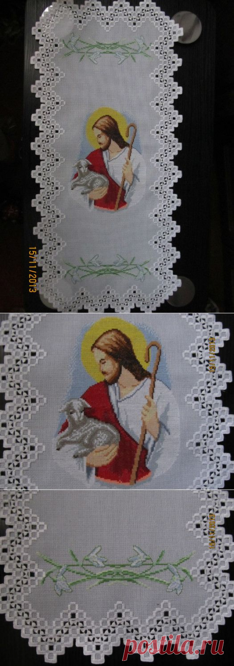 Салфетка пасхальная от Любов Зяя