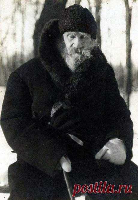 Leo Tolstoy (1828 – 1910) in his Yasnaya Polyana Estate, 1909   |  Pinterest