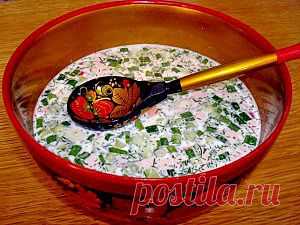 Окрошка на квасе.Рецепт приготовления | Готовим дома сами