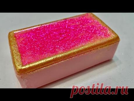 ASMR 🎁GORGEOUS  Soap CARVING.  Soap DIY 🌈 No talking. ASMR Bliss🔥 비누 - YouTube