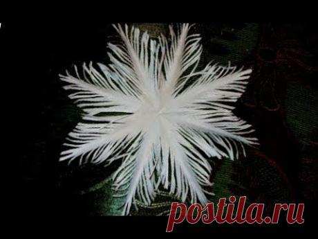 Супер-Быстро Легко Вырезать Снежинки Своими Руками Новогодние Видео Поделки из Бумаги с Детьми!