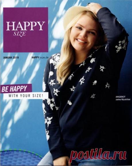 Каталог женской одежды больших размеров немецкого бренда Happy Size январь-февраль 2019