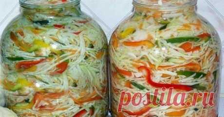 5 ВКУСНЕЙШИХ РЕЦЕПТОВ САЛАТОВ ИЗ КАПУСТЫ НА ЗИМУ