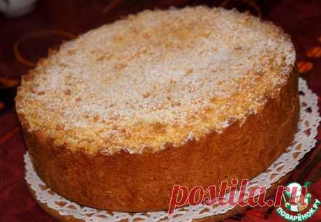 Царский яблочный пирог - кулинарный рецепт