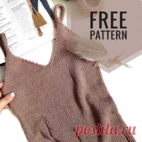 Майка/топ спицами с дырочками (рвань), Вязание для женщин Пряжа Gazall baby cotton. На маечку размера XS-S ушло меньше 100 грамм, т.е меньше двух моточков) . Спицы круговые 40 см, размер 3,5 мм. Описание от