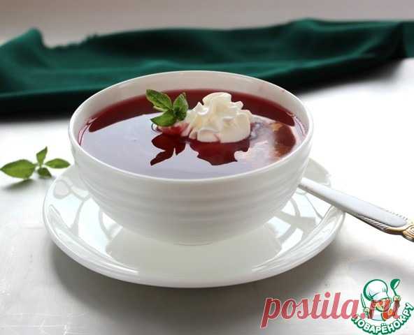 Вишневый суп Кулинарный рецепт