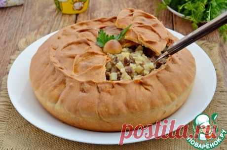 Пирог с мясом и картофелем - кулинарный рецепт