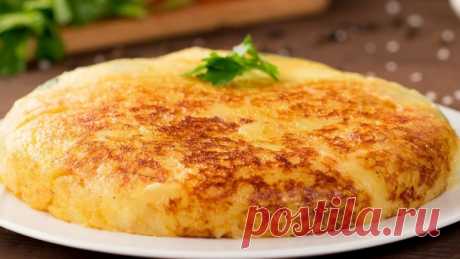 Картофельная запеканка на сковороде — Sloosh – кулинарные рецепты