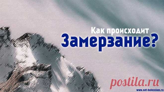 Общее поражение холодом (замерзание) - симптомы, лечение и профилактика 

Замерзание - опаснейшая форма холодовой травмы, которая возникает в результате в результате длительного воздействия холода.

Важнейшим способствующим фактором, как не странно, является злоупотребление алкоголем. Оказывается, каждые 9 случаи замерзания из 10 связанны с алкоголем (в мирное время).