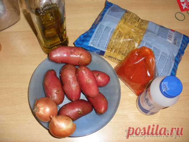 Сытный ужин из ничего..