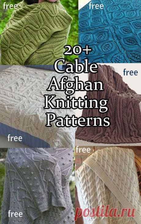 Cable Afghan Knitting Patterns | In the Loop Knitting