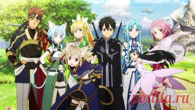 Картинки Мастера Меча Онлайн (36 фото) ⭐ Забавник