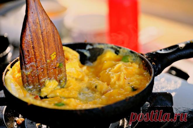 Нежнейший «кремовый» омлет: рассказываем о необычном способе приготовления | Покулинарим | Пульс Mail.ru