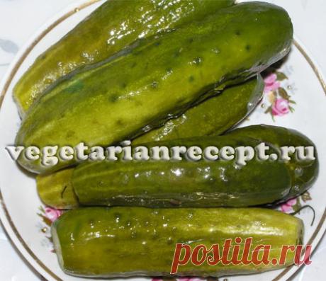Хрустящие малосольные огурцы - как сделать вкусные огурчики!