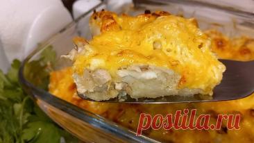 Запеканка нежная с курицей в духовке Самый простой и вкусный рецепт