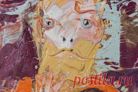 Картина Сила духа Портрет Живопись масло, холст Современное искусство Екатерина Лебедева художник в 2025 г | Картины, Художник, Современное искусство