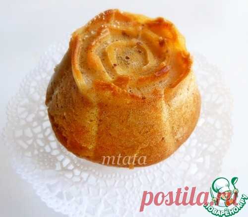 Ароматные кексы с яблоками 