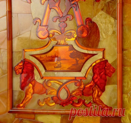 unique19111 сохранил(а) Пин на доску «The Amber Room». 
Detail of mosaic from the opulent Amber Room, part of an 18th century Russian castle.  |  Pinterest • Всемирный каталог идей