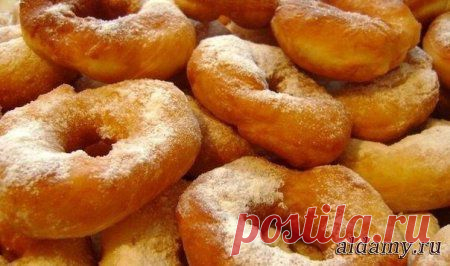 Воздушные пончики на кефире &raquo; Любимые рецепты