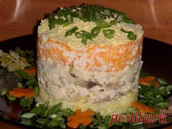 Салат"Лисья шубка"