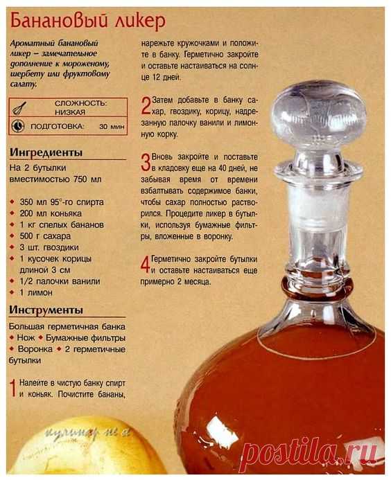 Банановый ликер