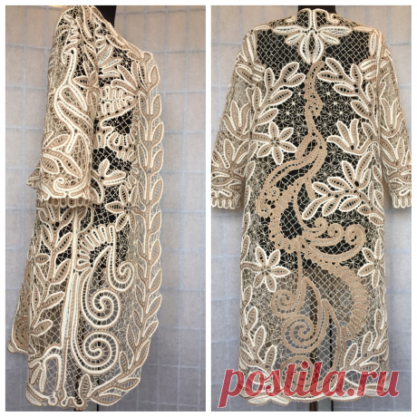 Кружево на коклюшках