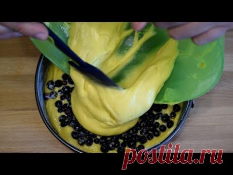 Тесто без Замеса Руками. Безумно Вкусный Пирог. Все в ВОСТОРГЕ от него!