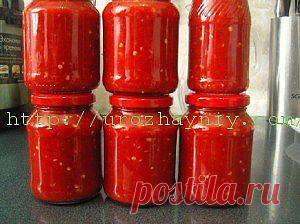 Аджика на зиму | Урожайная дача