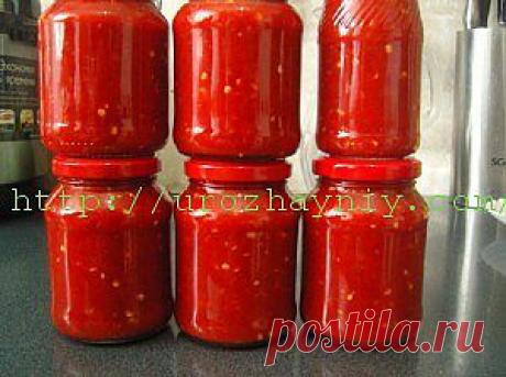 Аджика на зиму | Урожайная дача