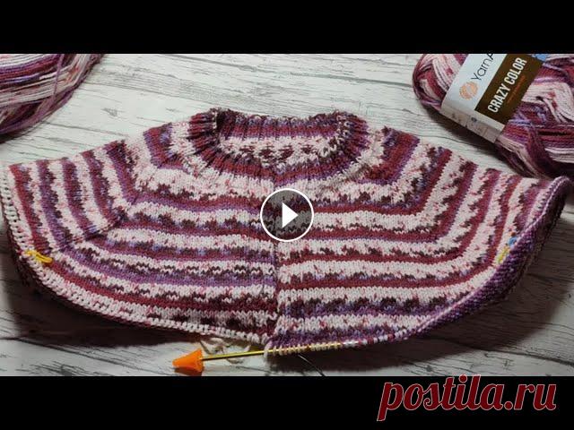 Кардиган регланом сверху с ростком. Попетельный мастер класс. Мой второй канал Рукоделие с Яной. ************************************************************** Всем привет, с вами канал Яна Зима! Это видео содерж...