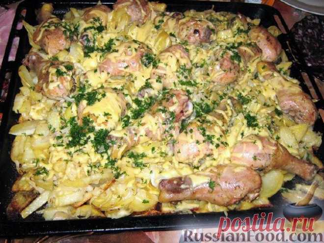 Рецепт: Слоеная картошка "На все случаи жизни" на RussianFood.com