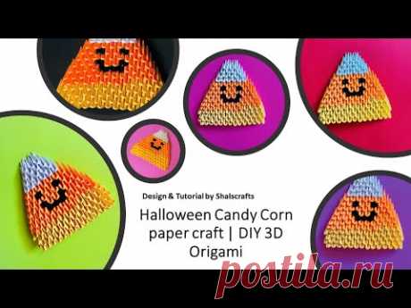 3d origami Halloween candy tutorial - YouTube

Halloween Crafts, #3D Origami Halloween Candy Tutorial, Paper candy, Halloween Crafts