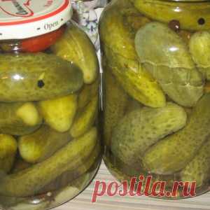 Остренькие кисло -сладкие огурцы А - Ля 