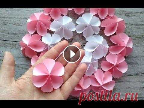 Цветы из бумаги Цветы из бумаги своими руками Boxes and Envelopes Valentine's Day Christmas Paper Snowflake Paper flowers Pop-up card Kids Craft Bookmark Оригами для ...
