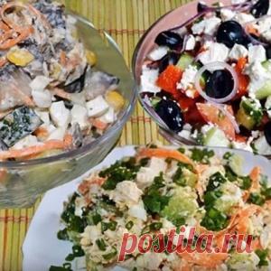 Вкусные салаты без майонеза - МирТесен