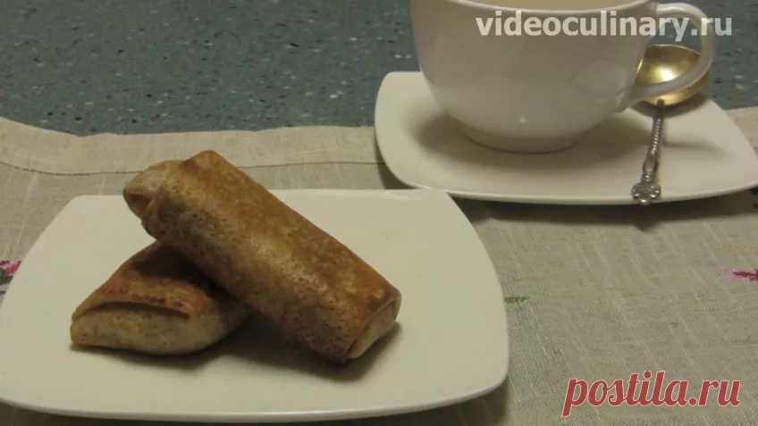 Блинчики с мясом – лучший рецепт от Бабушки Эммы