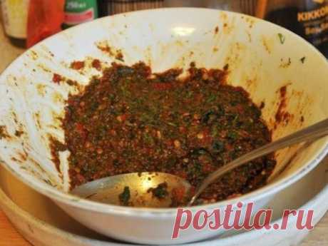 Бесподобно ароматная и вкусная аджика настоящая (абхазская) придаст пикантности любому блюду!