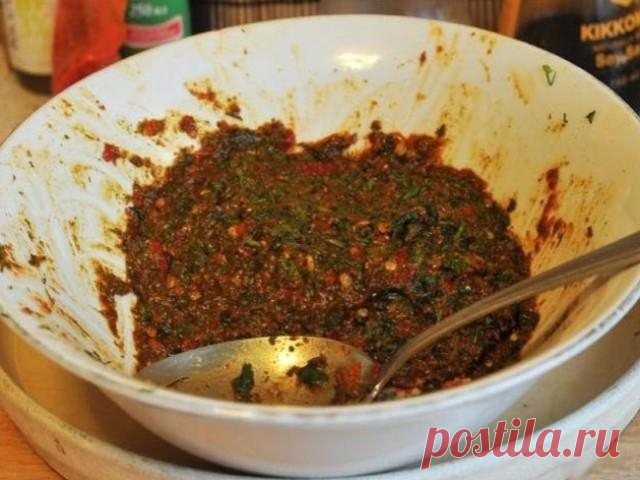 Бесподобно ароматная и вкусная аджика настоящая (абхазская) придаст пикантности любому блюду!