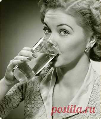 Заговорить стакан. Опять о воде.