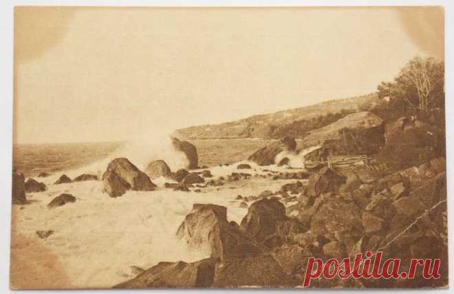 Крым.Алупка.Прибой 1925г. с негашеной маркой. Купить в Бобруйске — До 1945 Ay.by. Лот 5020960948