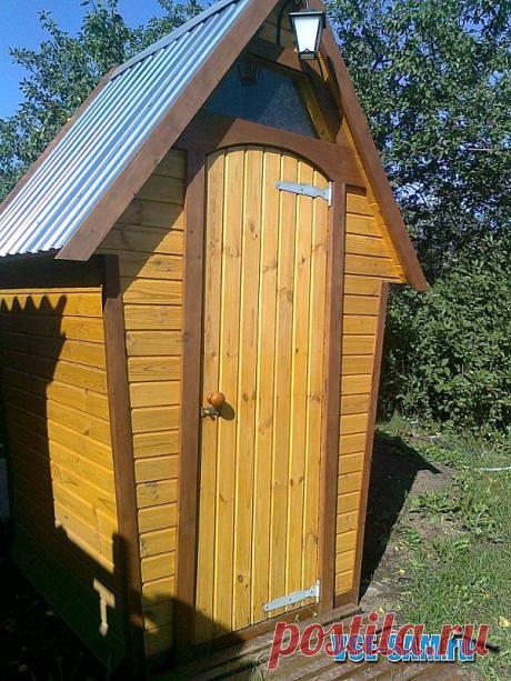 Летний туалет на даче » VSE-SAM.ru - Сделай сам своими руками поделки, самоделки