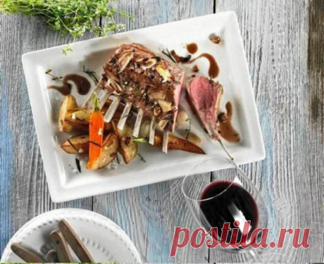 Каре ягненка в тимьяновом соусе | Кулинарный сайт