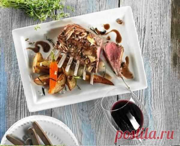 Каре ягненка в тимьяновом соусе | Кулинарный сайт