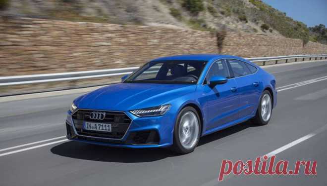 Audi A7 Sportback 2019 - бюджетный лифтбэк - цена, фото, технические характеристики, авто новинки 2018-2019 года